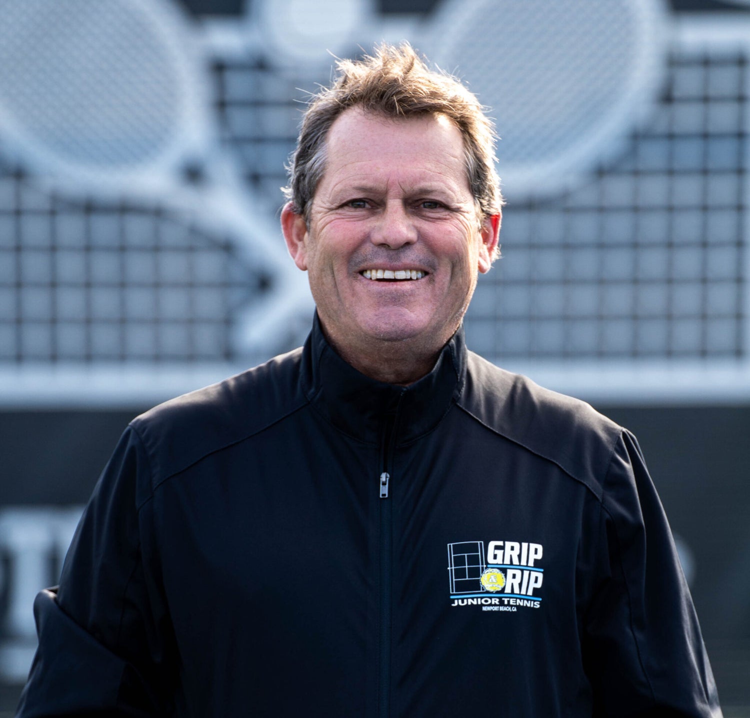 Tennis professional Craig Johnson smiling